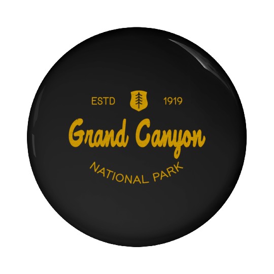 Grand Canyon National Park Script Style Pin Buttons