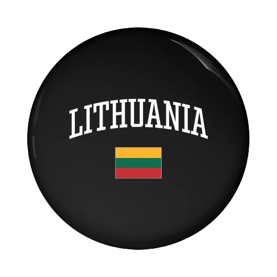 Flag Of Lithuania Love Your Cory Pin Buttons