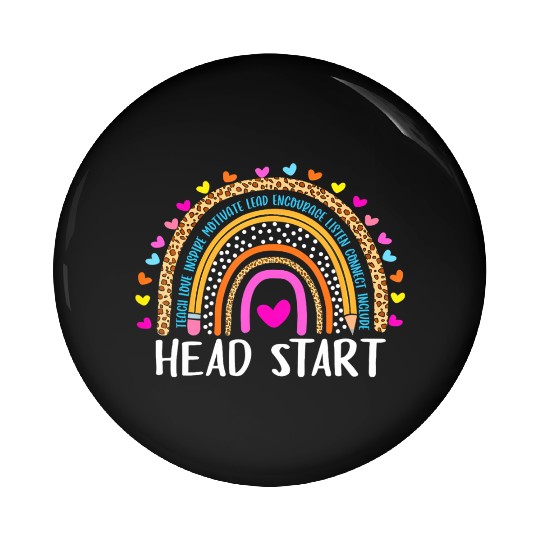 Back to School Head Start Squad Homeschool Pin Buttons