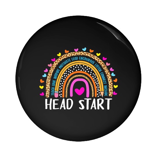 Back to School Head Start Squad Homeschool Pin Buttons
