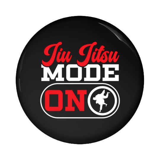 Jiu Jitsu Bjj Mixed Martial Mma Combat Fighting Pin Buttons