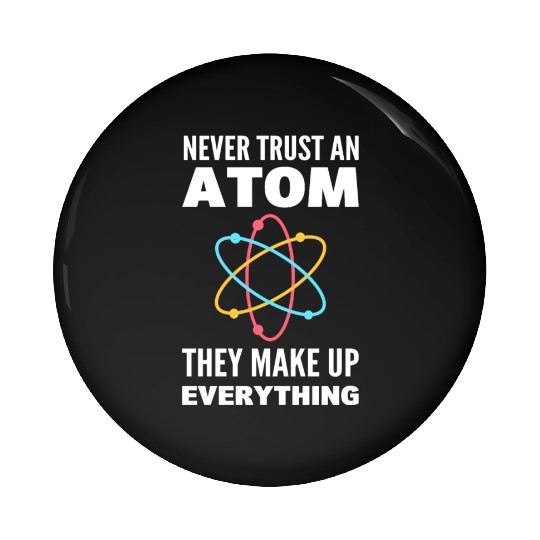 Funny Science Teacher Pin Buttons