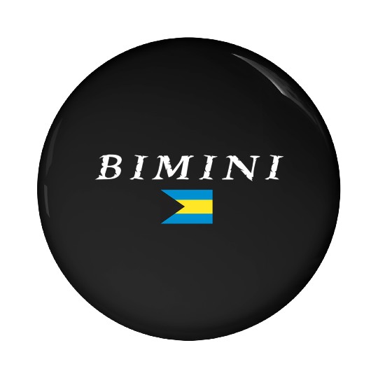 Bimini National Flag Of The Bahamas Pin Buttons