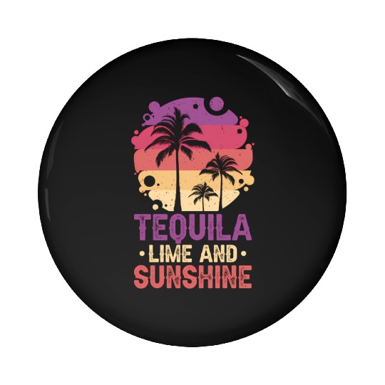 Tequila Lime And Pin Buttons