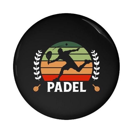 Padel Tennis Paddle Paddleball Padel Platform Pin Buttons