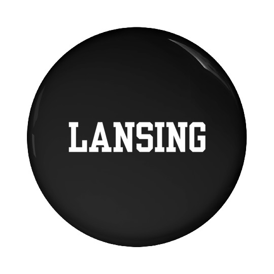 Lansing Community Pin Buttons