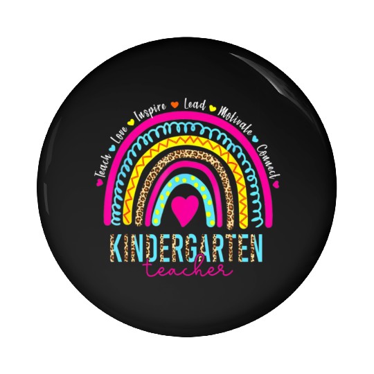 Kindergarten Teacher Back To School Appreciation Pin Buttons