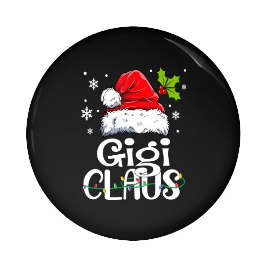 Gigi Claus Family Pj Pin Buttons