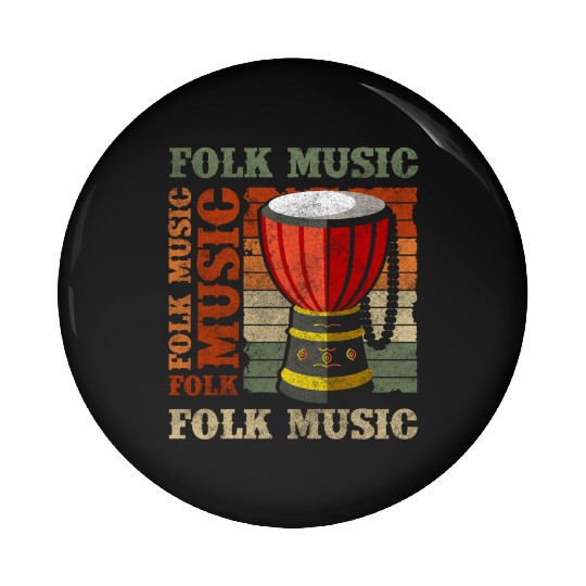 Music Brass Band Orchestra Folk Musicians Pin Buttons