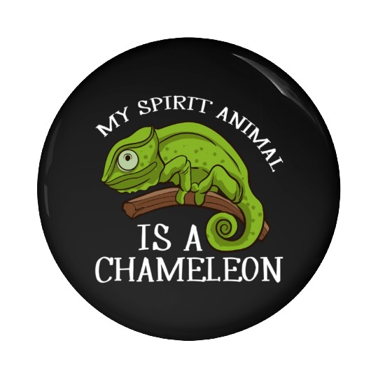 My rit Animal Is A Chameleon Lizard Chameleon Pin Buttons