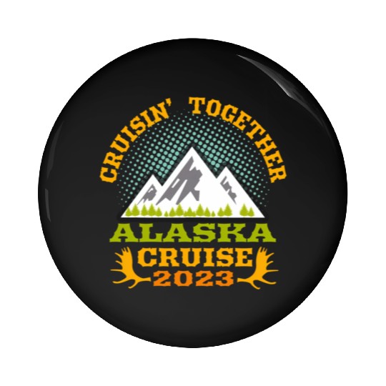 Alaa Cruise Wear 2023 Essential Family Vacation Pin Buttons
