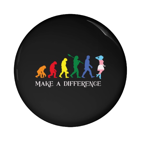 Gay Pride LGBT Human Evolution Gay Pin Buttons