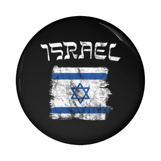 Israel Flag Pin Buttons