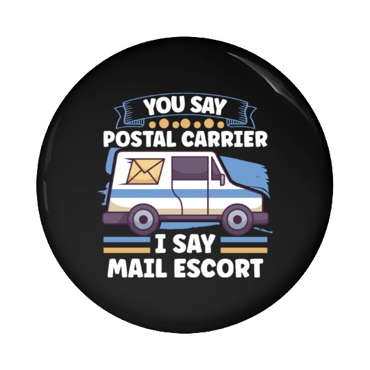 Postal Worker Mail Lady Mail Carrier Postal Pin Buttons