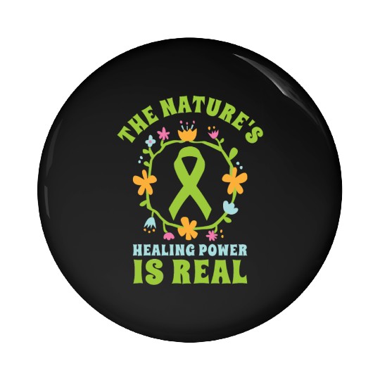 Mental Health Nature Environment Health Awareness Pin Buttons