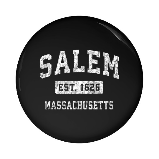 Salem Massachusetts Ma Established Sports Pin Buttons
