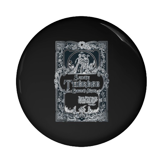 St Therese Of Lisieux French Little Flower Pin Buttons