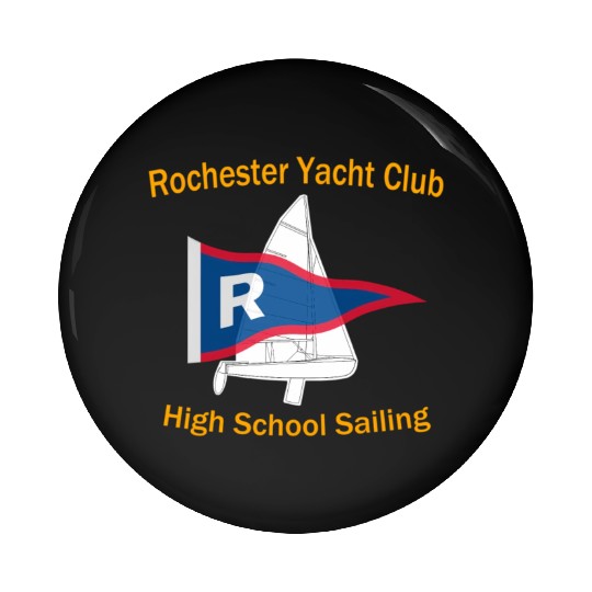 West Irondequoit Ryc High School Sailing Pin Buttons