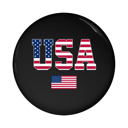 Usa Us Flag Patriotic 4Th Of July America Pin Buttons