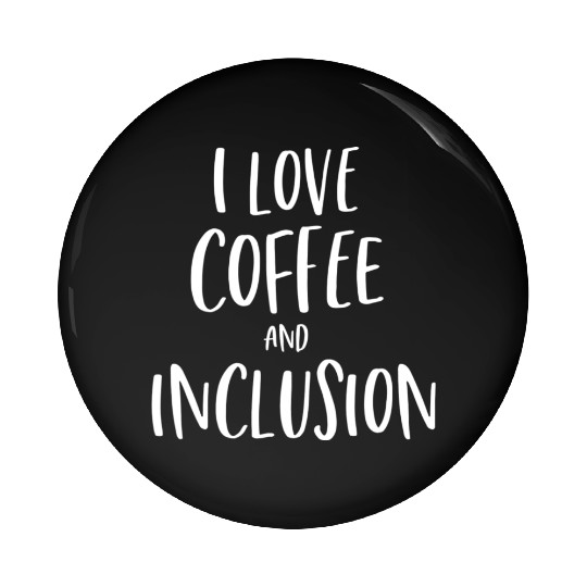 Funny Special Education Teacher Coffee Lover Pin Buttons