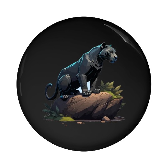 black panther Pin Buttons