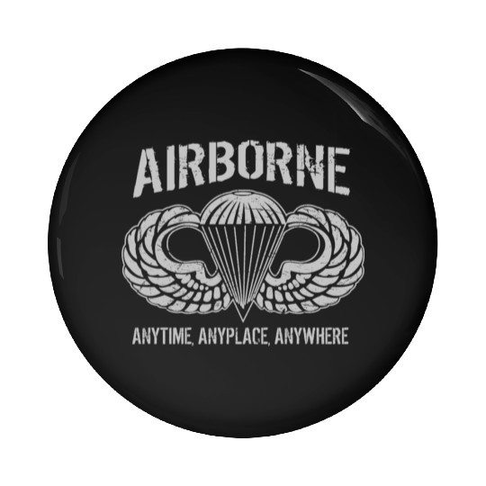 Army Airborne Paratrooper Pin Buttons
