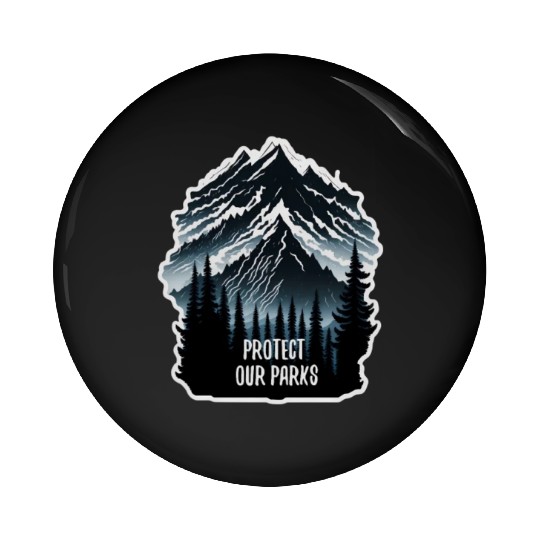 Natur Wildlife Outdoor Forest Camping Hiking Pin Buttons