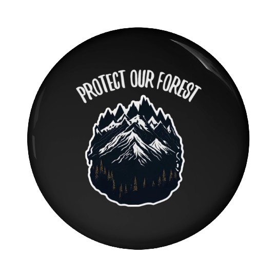 Natur Wildlife Outdoor Forest Camping Hiking Pin Buttons