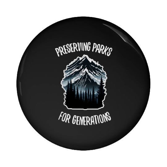 Natur Wildlife Outdoor Forest Camping Hiking Pin Buttons