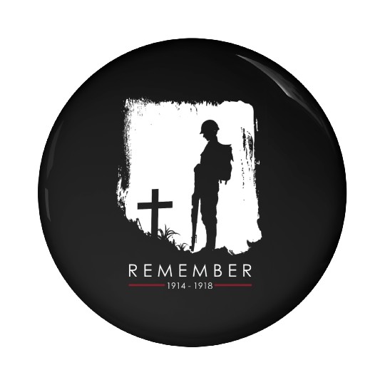 Remember 1914 - 1918 WW1 Veteran Pin Buttons