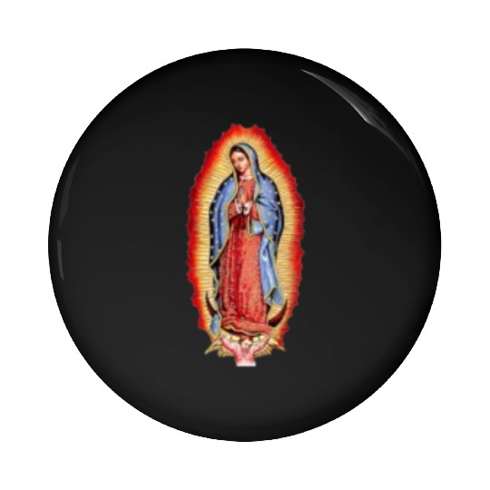 Our Lady Of Guadalupe Virgin Mary Pin Buttons