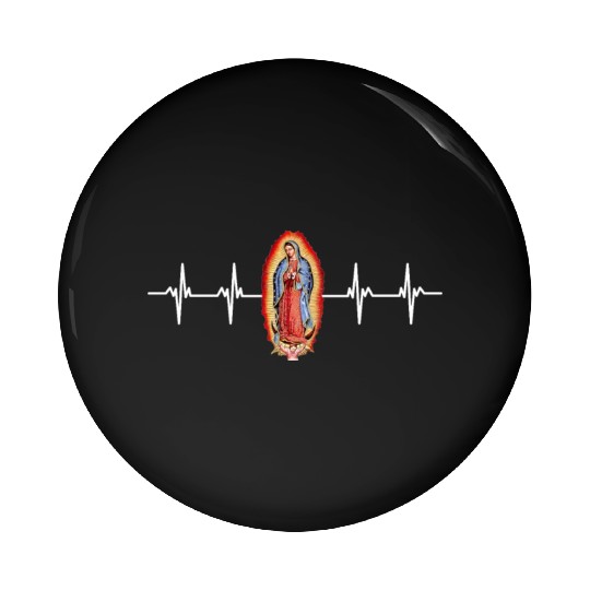 Our Lady Of Guadalupe Virgin Mary Pin Buttons