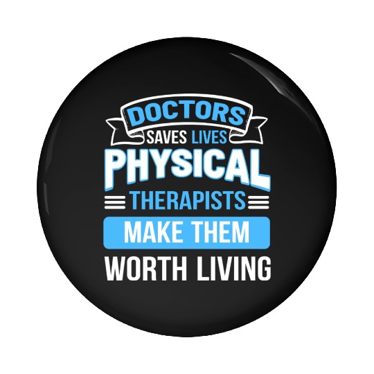 Kinesiologist Physical Therapist Sport Science Pin Buttons