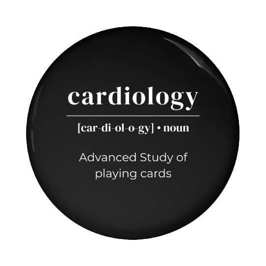 Cardiology Dictionary Definition Advanced Study Of Pin Buttons