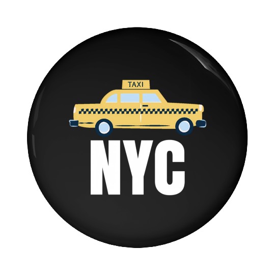 Nyc New York City Taxi Travel Usa Cities Pin Buttons
