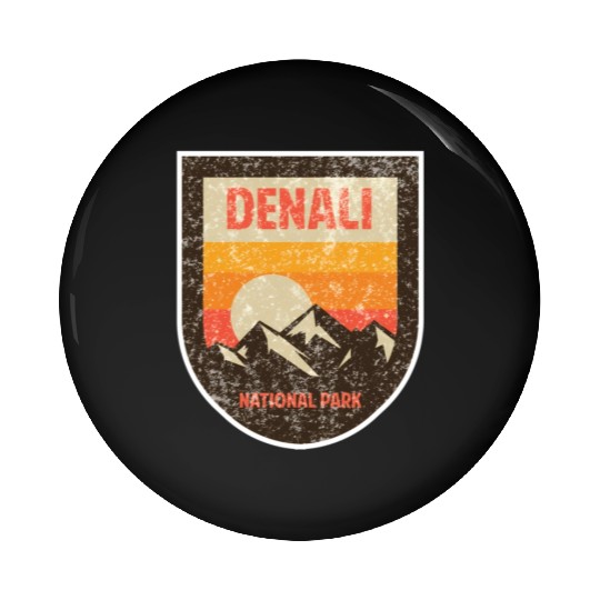 Denali National Park Pin Buttons