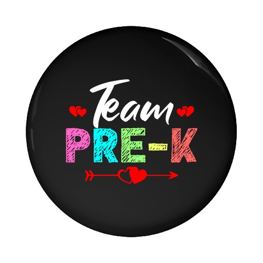 Team Pre K Teacher Pin Buttons