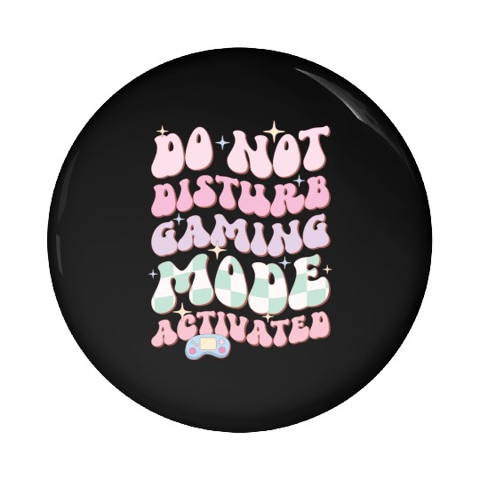 Do Not Disturb Gaming Mode Activated Pin Buttons