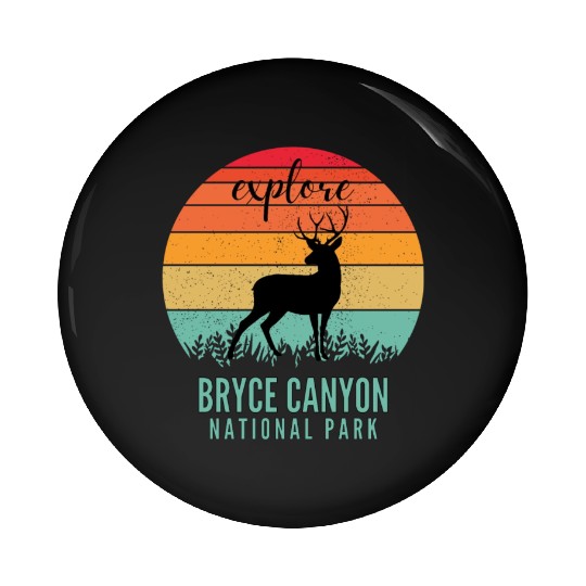 Bryce Canyon National Park Pin Buttons
