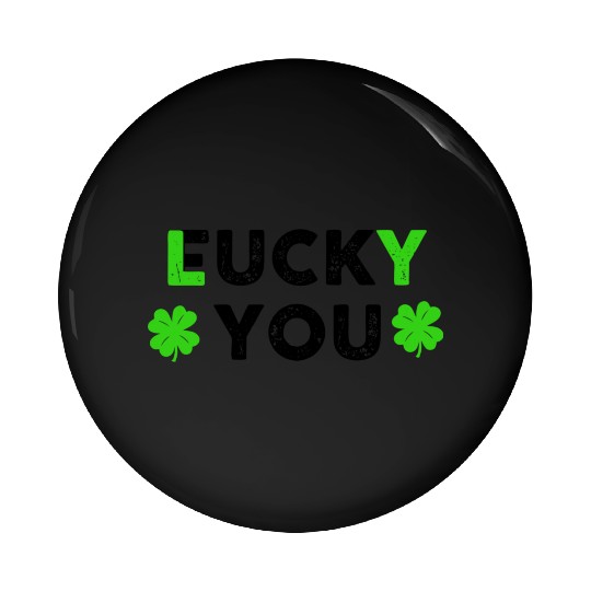 Saint Patrick Lucky You travel nostalgia Pin Buttons