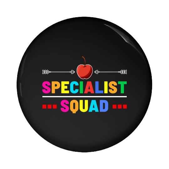 Specialist Squad Teacher Team Back To School cool Pin Buttons