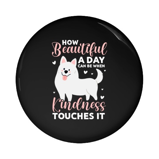 How Beautiful A Day Can Be, Great Pyrenees Pin Buttons