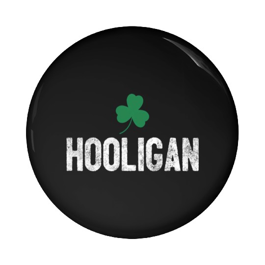 Hooligan Irish St Patrick'S Day Shamrock Clover Pin Buttons
