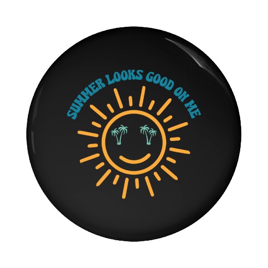 Summer Vibes Pin Buttons