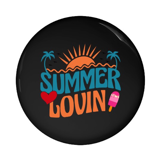 Summer Fun Pin Buttons