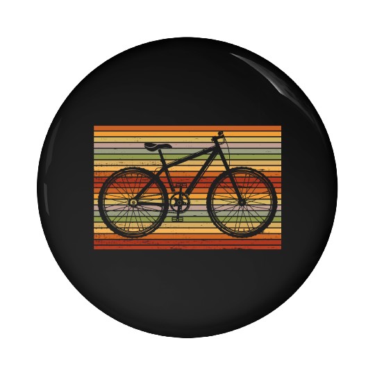 Racing Retro Road Bike Racer Pin Buttons