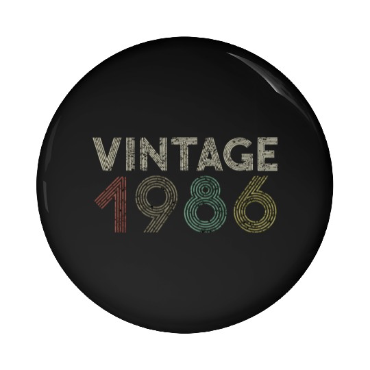 1986 34th 34 Pin Buttons