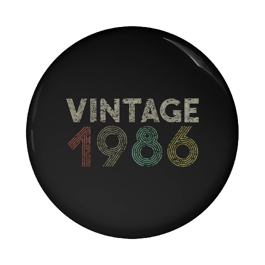 1986 34th 34 Pin Buttons