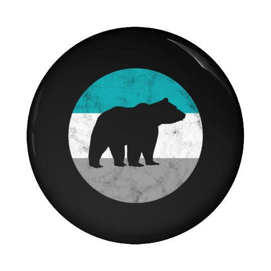Grizzly Bear For Ns Pin Buttons