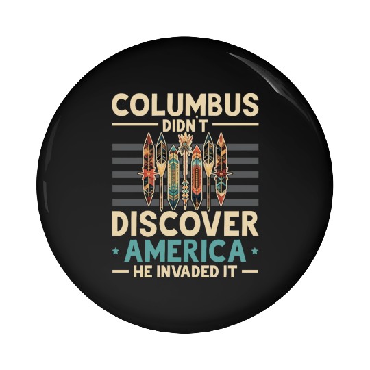 Aboriginal Indians Indigenous Native American Day Pin Buttons